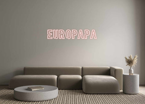 Custom Neon: Europapa