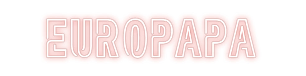 Custom Neon: Europapa