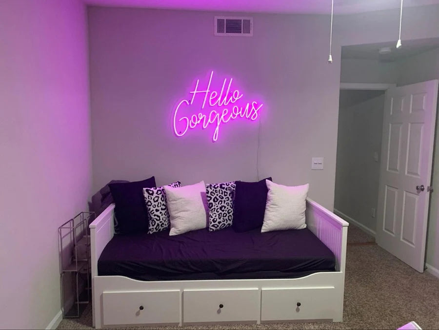 Custom Neon: Hello Gorgeous