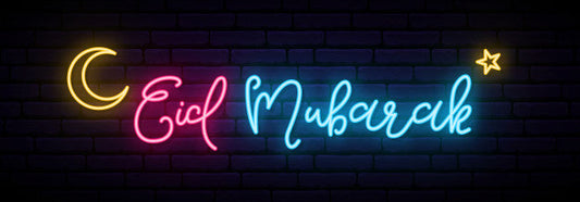 Eid Mubarak Neon Sign