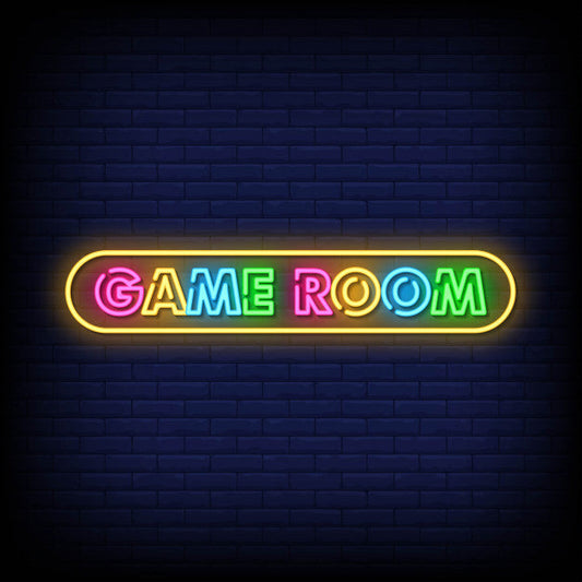 Game Room Neon Sign