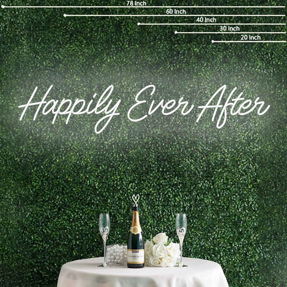 Happily Ever After Neon Sign